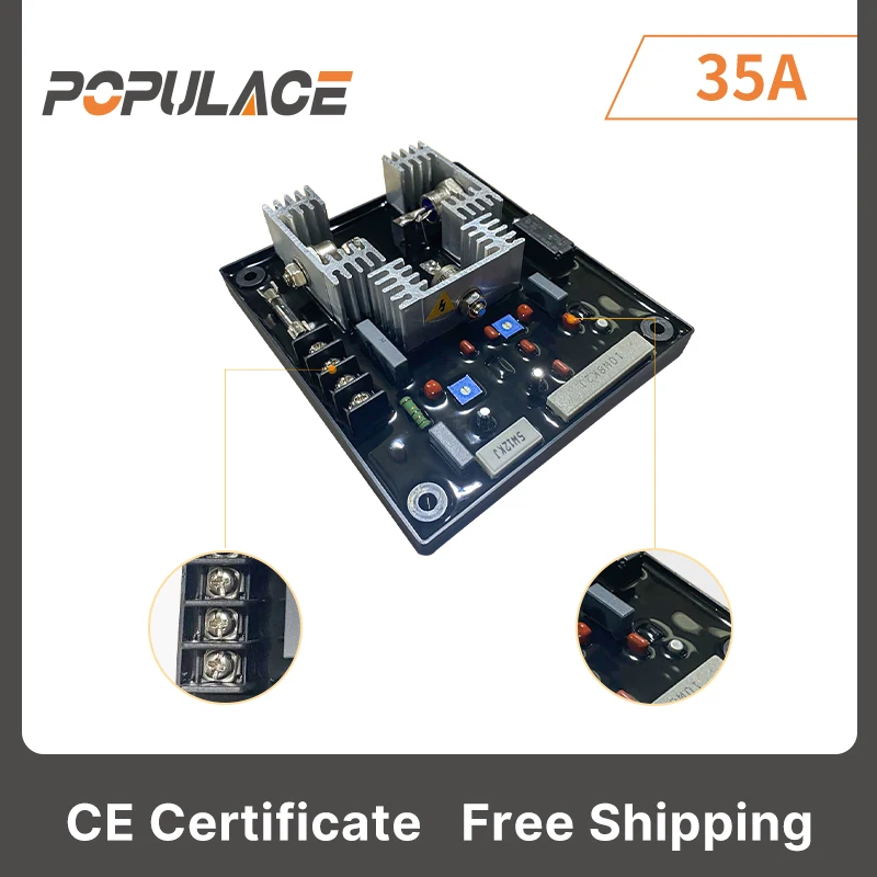 Generator Automatic Voltage Regulator Brushless AVR GAVR-35A
