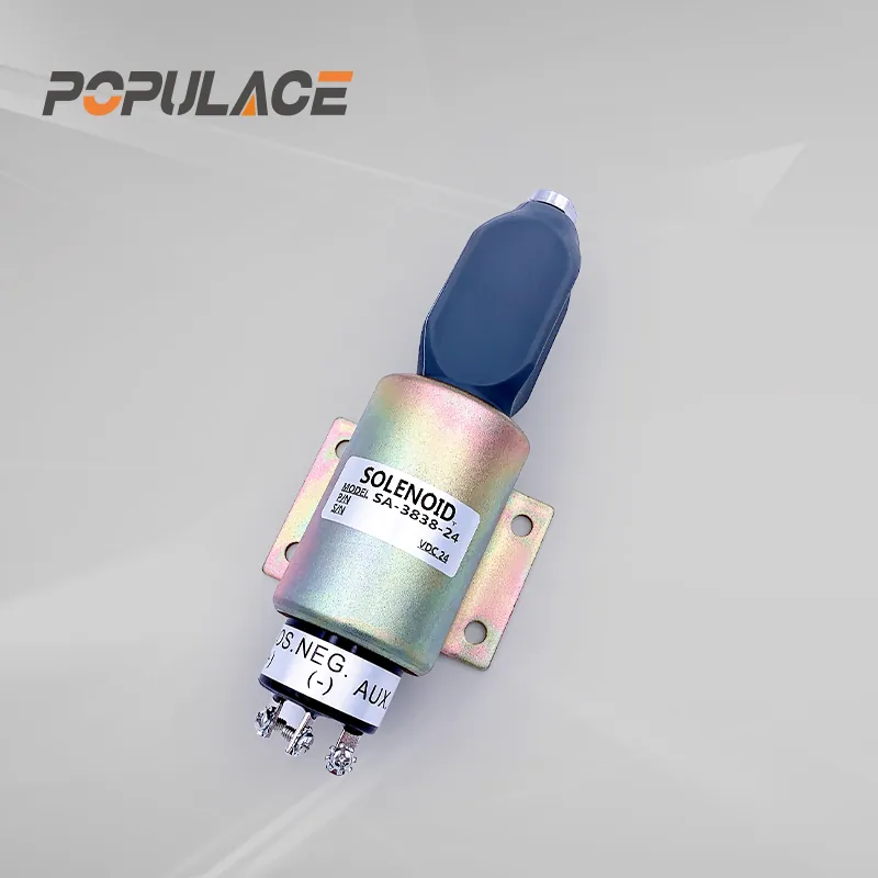 Cummins Diesel Engine Fuel Stop Solenoid Engine Stop Solenoid 12V/24V SA-3838