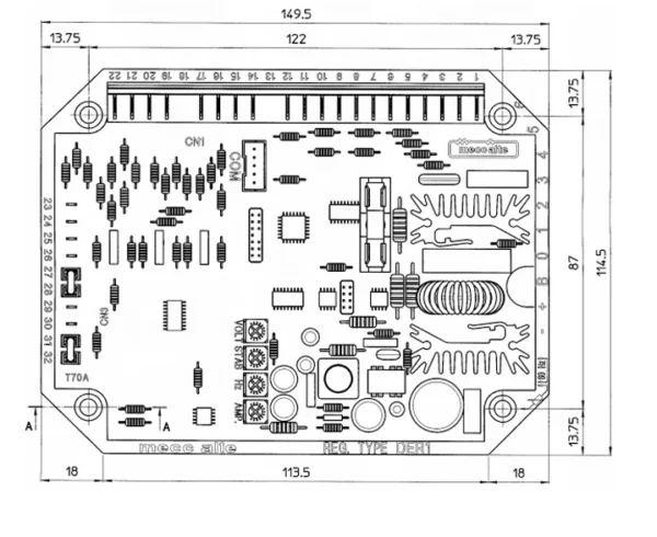 Mecc Alte AVR DER1